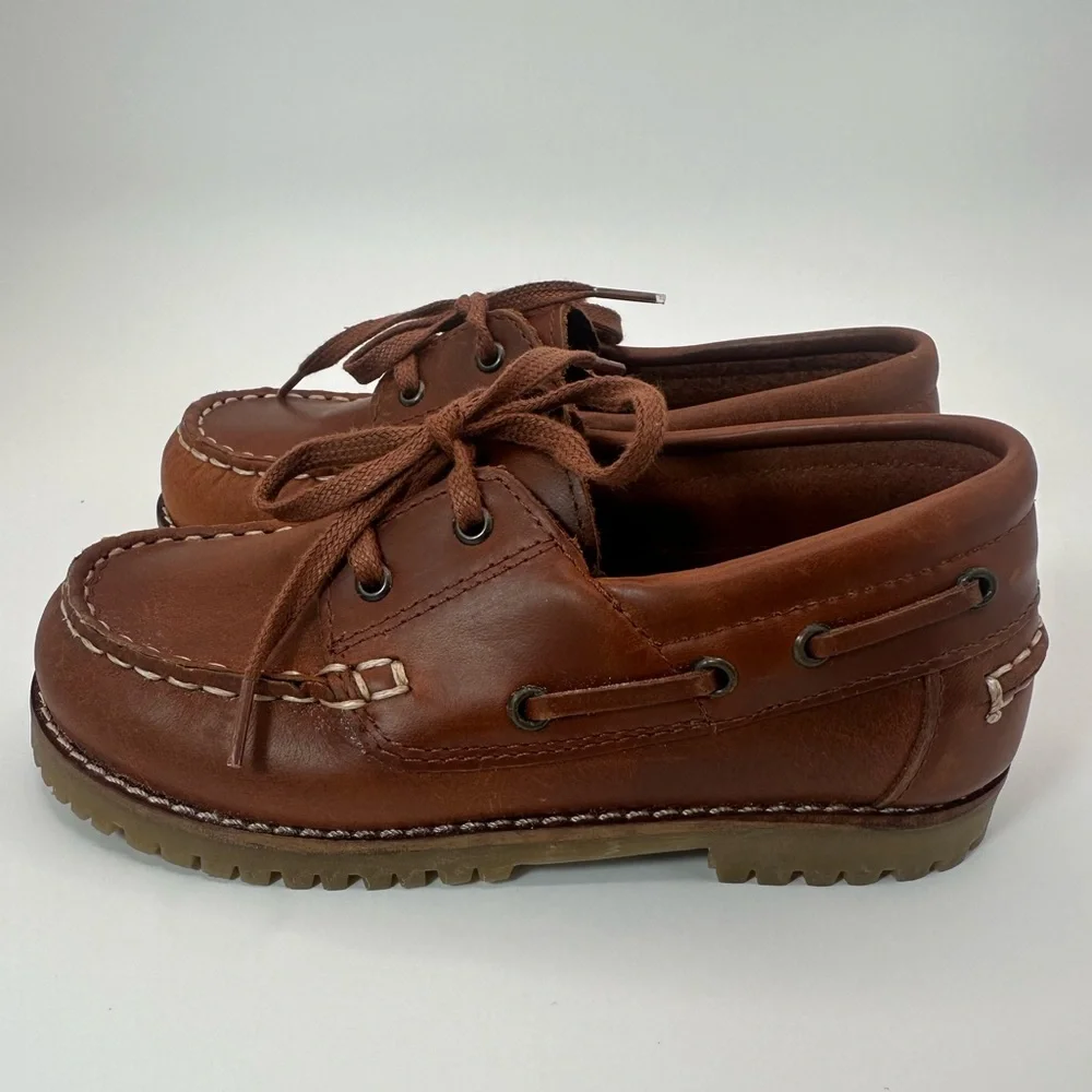 Zara Kids Brown Moccasins